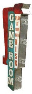 Game Room Vintage Two Sided LED Sign