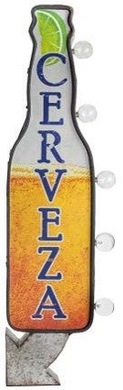 Cerveza Vintage Two Sided LED Sign