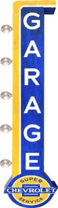 Chevy Vintage Two Sided LED Sign