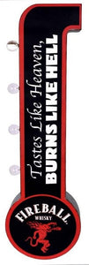 Fireball Vintage Two Sided LED Sign