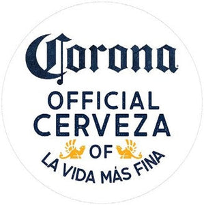 Corona Cerveza Domed Metal Sign