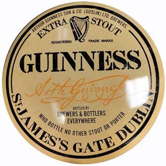 Guinness Domed Metal Sign