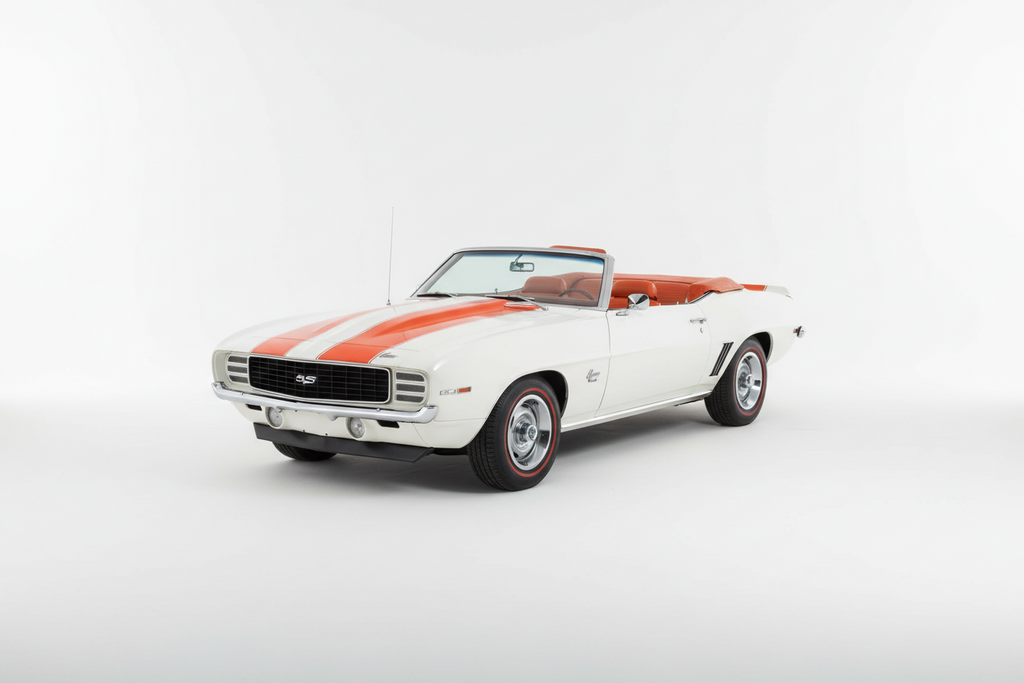 Chevrolet Camaro Printed Glass Shadowbox