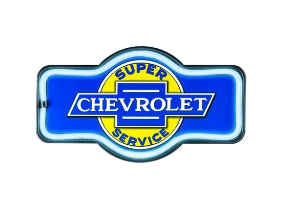 Led Rope Bar Signs Chevy Long LED Bar Rope Sign – ManCave Store