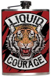 Liquid Courage Stainless Steel Flask