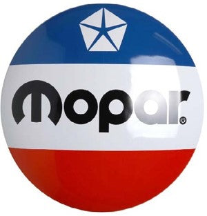 Mopar Shield Domed Metal Sign