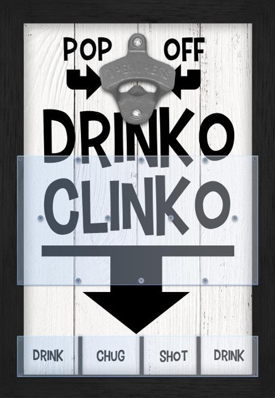 Drinko Clinko Drinko Bottle Opener