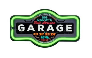 Garage Long LED Bar Rope Sign