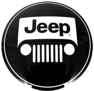 Jeep Domed Metal Sign