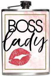 Boss Lady Stainless Steel Flask