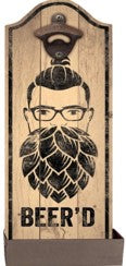 Beer’d Bottle Opener Plaques