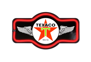 Texaco Long (black) LED Bar Rope Sign