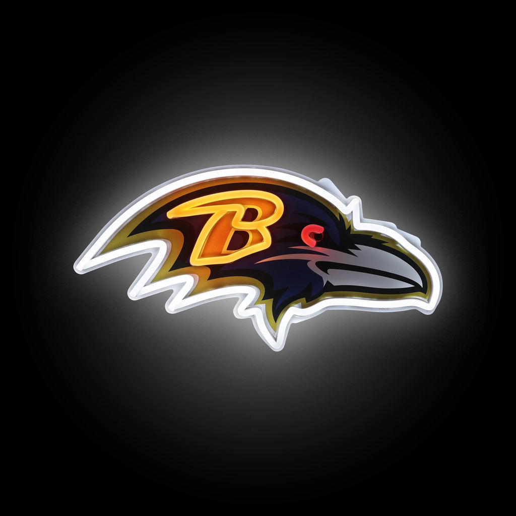 Baltimore Ravens LED Neon Light Up Sign