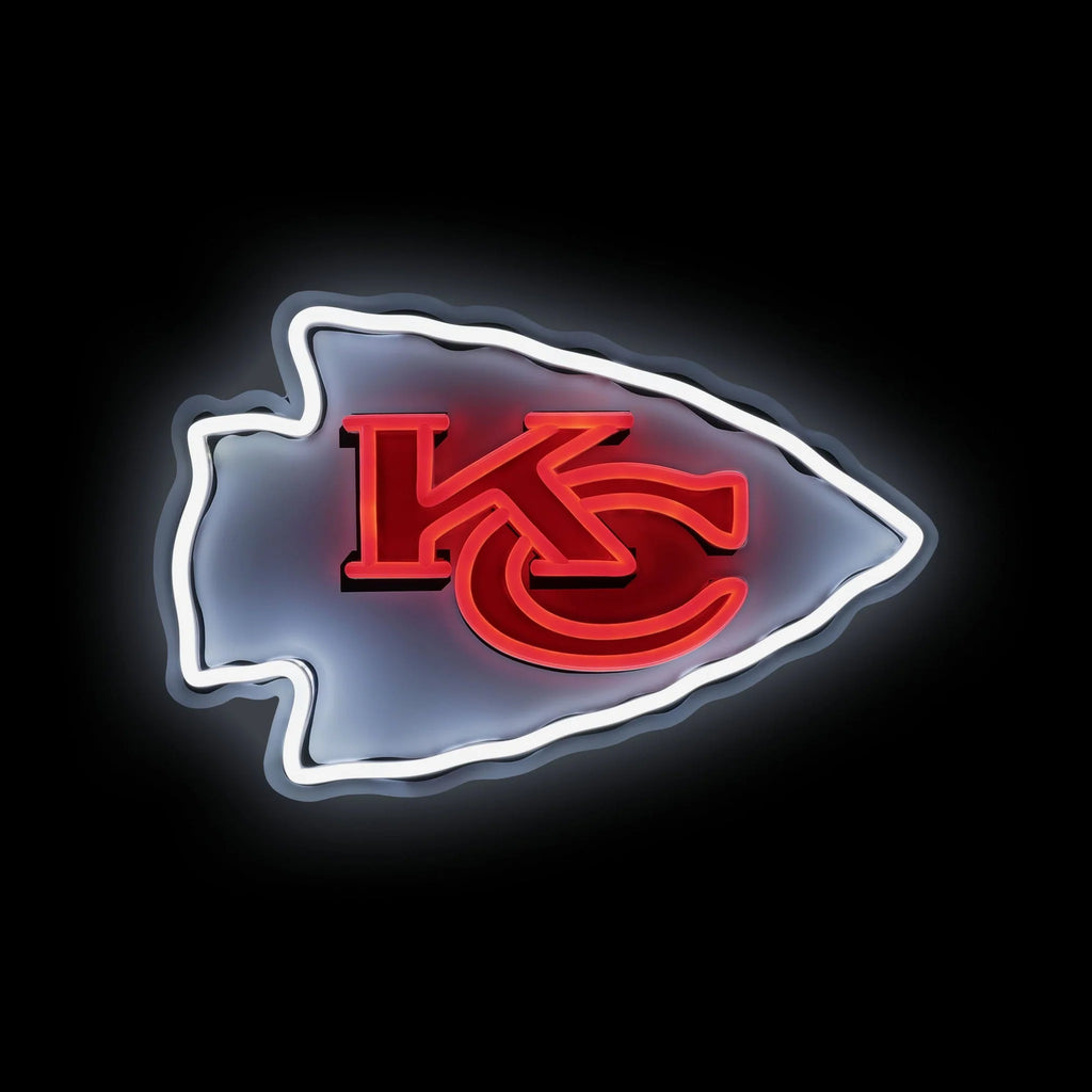 Kansas City Chiefs LED Neon Light Up Sign
