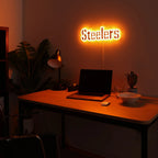 Pittsburgh Steelers LED Neon Light Up Sign