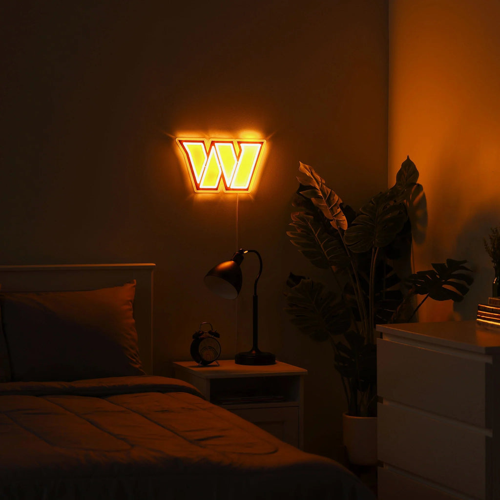 Washington Commanders LED Neon Light Up Sign