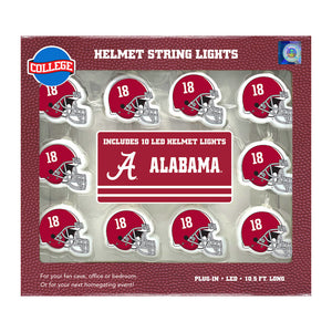 Alabama Crimson Tide Helmet String Lights