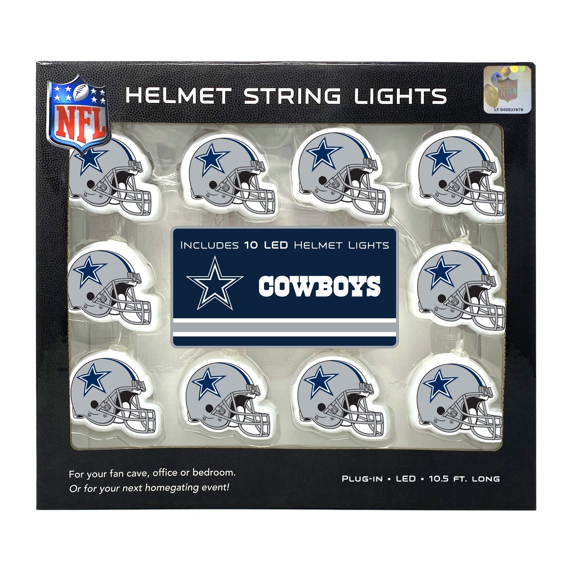 Dallas Cowboys Helmet String Lights