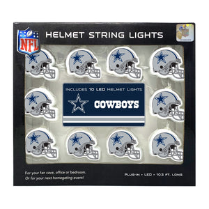 Dallas Cowboys Helmet String Lights