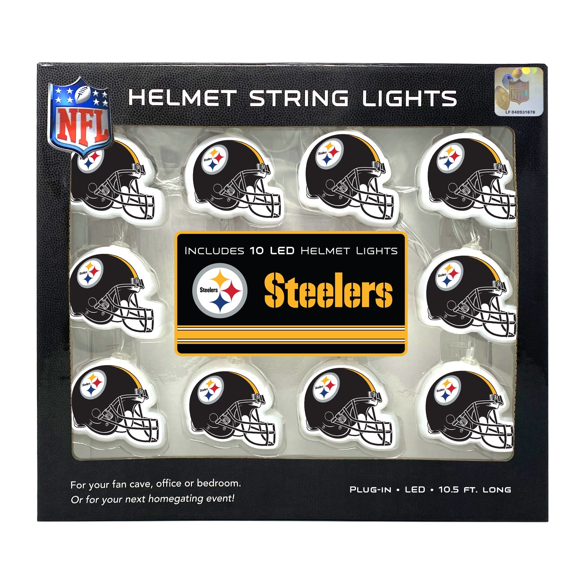 Pittsburgh Steelers Helmet String Lights