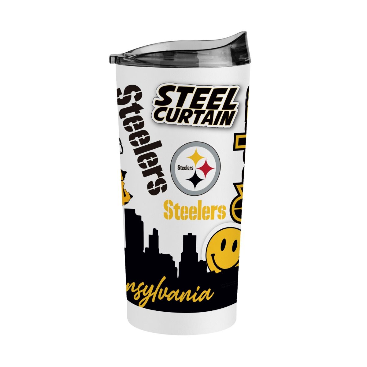 Pittsburgh Steelers 20oz Native Powder Coat Tumbler