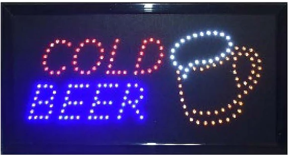 Cold Beer LED Sign