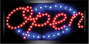 Open LED Sign