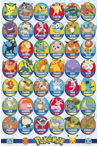 Pokemon All Time Favorites Poster