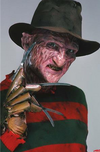 A Nightmare On Elm Street Freddy Glove Poster