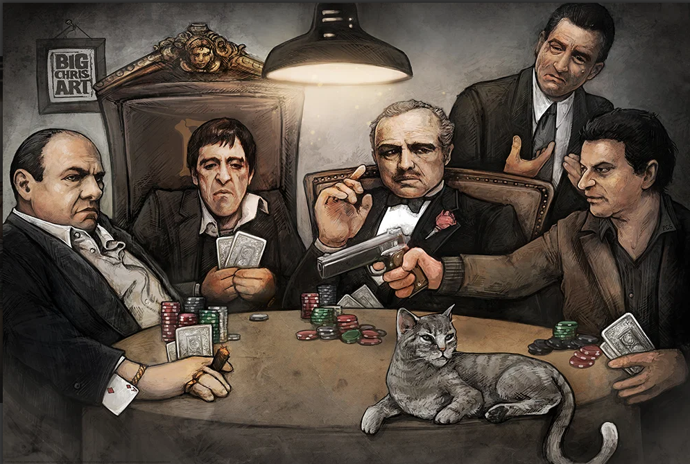 Big Chris - Gangster's Playing Poster