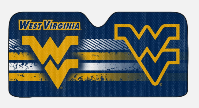 West Virginia Mountaineers Auto Shades Universal