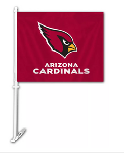 Arizona Cardinals Sports Car Flags