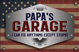 Papa's Man Cave Wall Decor