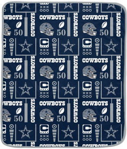 Dallas Cowboys Team Spirit Super Soft Plush Throw Blanket – 60