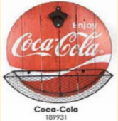 Coca-Cola Round Bottle Cap Catcher
