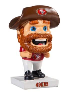 San Francisco 49ers Lil Big Head Statue, Mascot