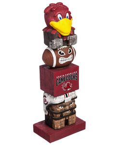 South Carolina Gamecocks Tiki Totem Statue