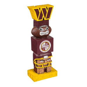 Washington Commanders Tiki Totem Statue