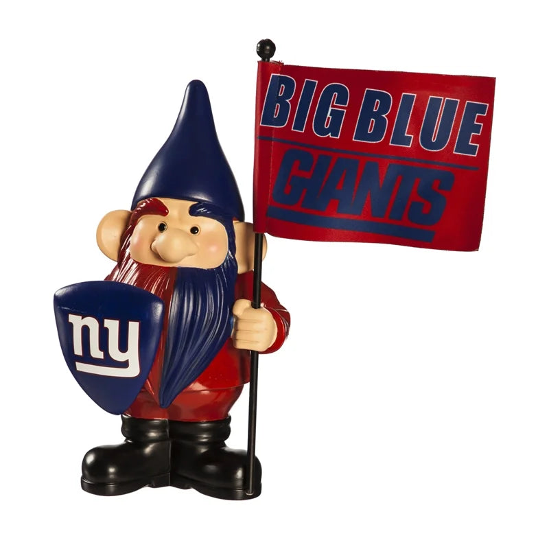 New York Giants Flag Holder Gnome