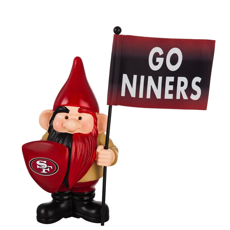 San Francisco 49ers Flag Holder Gnome