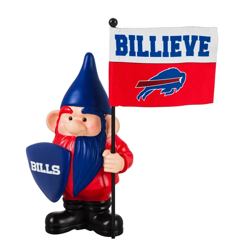 Buffalo Bills Flag Holder Gnome