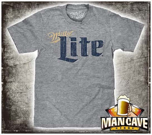 Miller Lite Distressed Logo T-Shirt