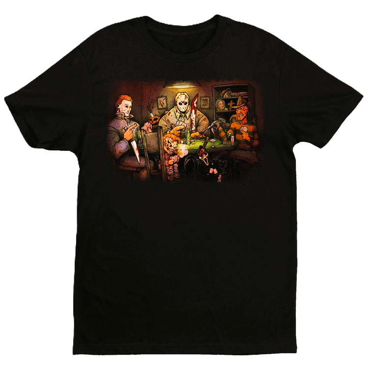 Slashers Playing Poker T‑Shirt