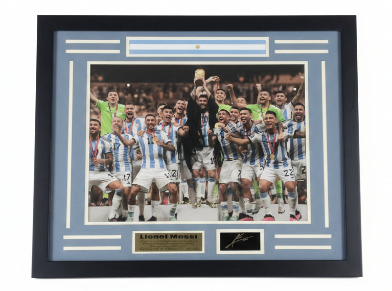 Lionel Messi With Teammates Large Frames