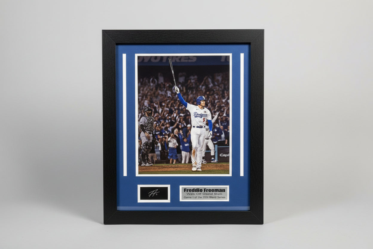 Los Angeles Dodgers World Series Freddie Freeman Medium Frames