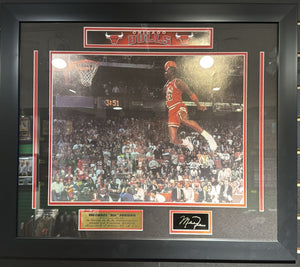 Chicago Bulls Michael Air Jordan Hall of Fame Frame Large Frames