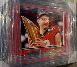 Georgia Bulldogs Stetson Bennett “Back to Back” Champions Medium Frames