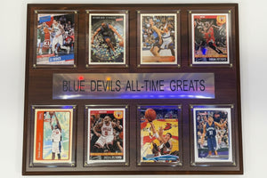 Duke Blue Devils All Time Great Card Plaque