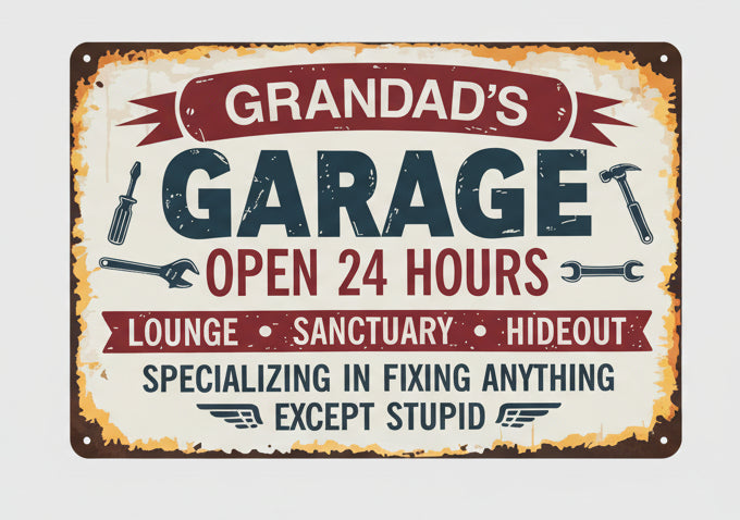 GranDad's Garage Open 24 Hours