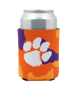 Clemson Tigers Color Camo Can Coozies